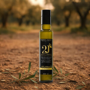 Caja 12 Botellas de Aceite de Oliva Virgen Extra Ecológico Arbequina 2J - 250 ml